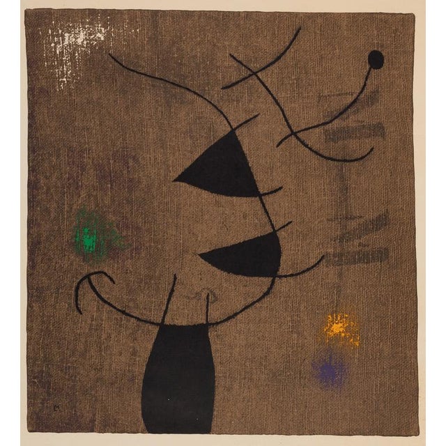 Joan Miró (1893-1983) Green Woman and Bird Color lithograph after a painting by the artist Signed in the plate On wove...