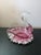 1960s Exquisite Pilgrim Cranberry Glass Swan Bowl For Sale - Image 5 of 8