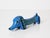 Gorgeous wiener dog sculpture from the "Rimini Blu" collection by Flavia Montelupo for Bitossi. This lovely and rare...