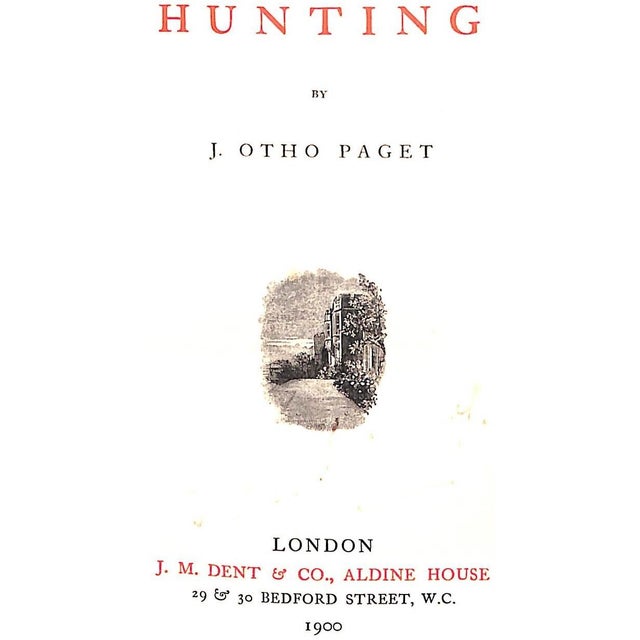 PAGET, J. Otho [287] pp. J.M. Dent & Co. 1900 8 1/8" x 5 3/4" Bound by Bayntun Binder Bath, Eng