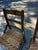 1970s Collection of Short Wooden Ladder Back Chairs- Set of 3 For Sale - Image 9 of 11