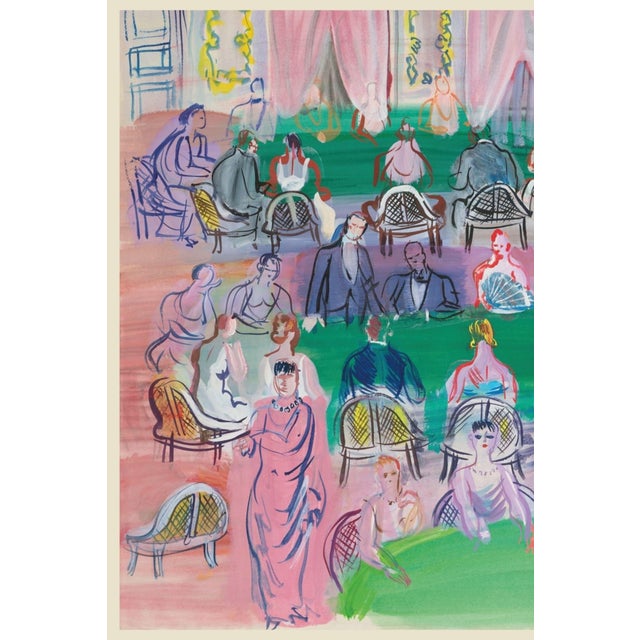 Not Yet Made - Made To Order 1925 Baccarat Casino Card Game Art Print by Raoul Dufy — 24" X 18" For Sale - Image 5 of 8