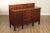 High Quality Antique Eight Leg Oak Sideboard With Dovetailed Drawers Flanked By Open Front Cabinetry, by Gustav Stickley.
