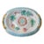Late 19th Century Majolice Floral "Eat to Live..." Bread Plate For Sale