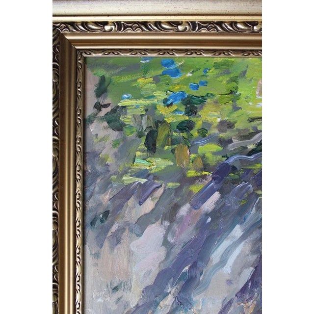 1990s Edgars Vinters, Sunny Path, 1999, Oil on Board For Sale - Image 5 of 7