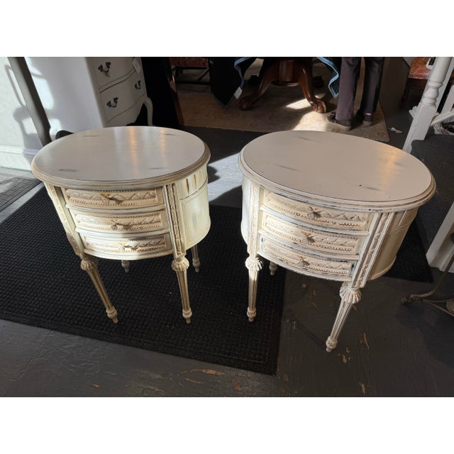 French 20th Century French Vintage Side Tables For Sale - Image 3 of 7