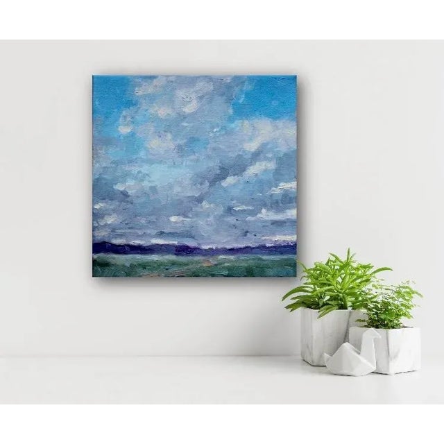 Nevada Cloudscape, Landscape Oil Painting For Sale - Image 4 of 7