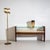 Wood Wall Console With Parchment, Italy, 1960s For Sale - Image 7 of 7