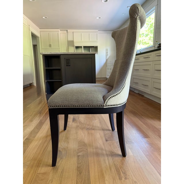 Upholstered Dining Chair by Bernhardt For Sale In Cincinnati - Image 6 of 8