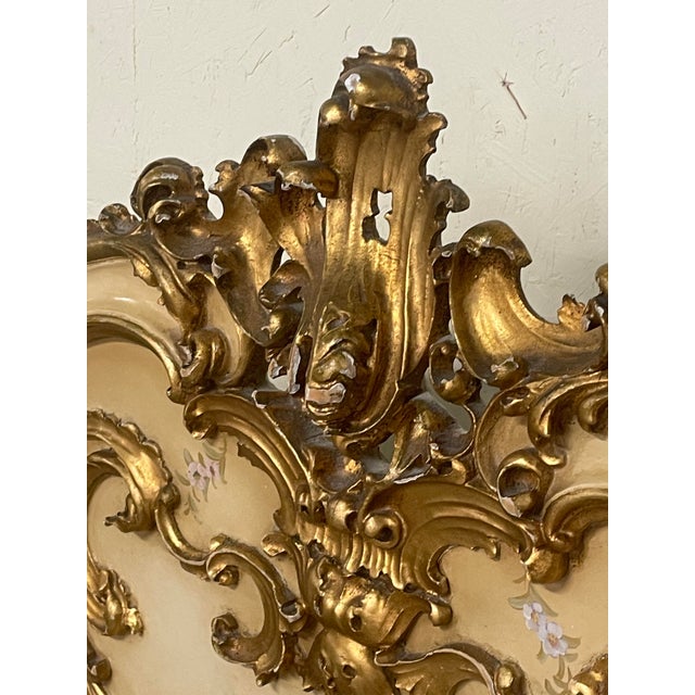 Louis XV Double Bed, Italy, 1940s For Sale - Image 6 of 18