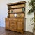Wood Vintage Maple Cottage Colonial Revival 2-Piece Hutch / Buffet For Sale - Image 7 of 12