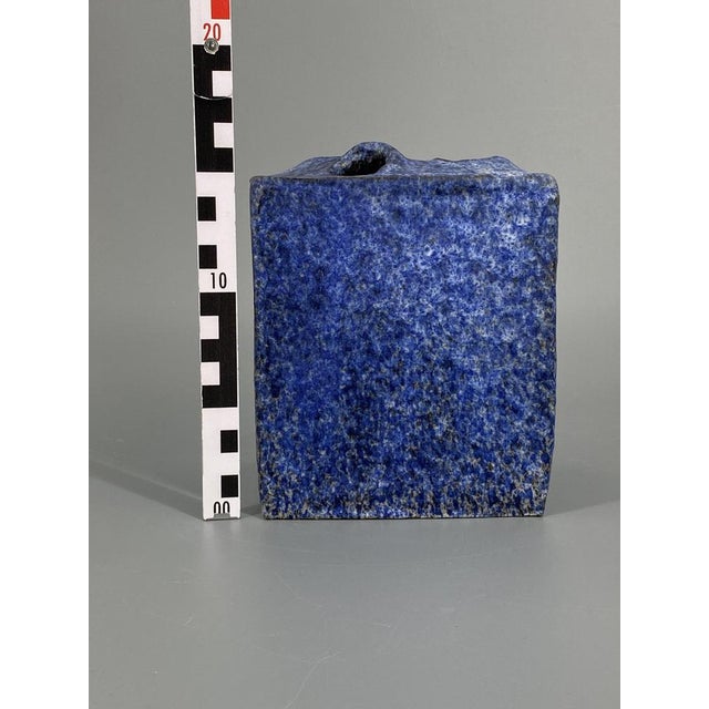 Brutalist Studio Ceramic Vase by Kapner, 1973 For Sale - Image 8 of 9