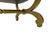 Brown Vintage Neoclassical French X-Frame Curule Stool, 1940s For Sale - Image 8 of 11