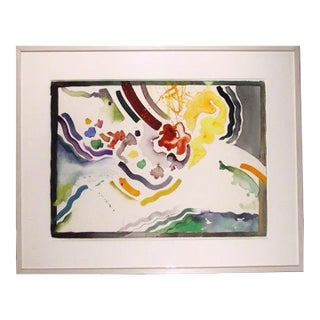 Abstracted Flower, Berenice D’Vorzon, Painting For Sale