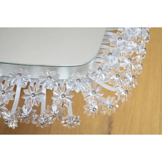 Mid-Century Modern Wall Mirror with Backlight attributed for Rupert Nikol, 1955 For Sale - Image 3 of 8