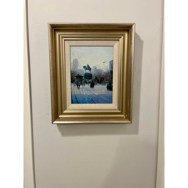 Navy Blue 1995 Avenue of the Americas Limited Edition Signed By, G.Harvey For Sale - Image 8 of 8