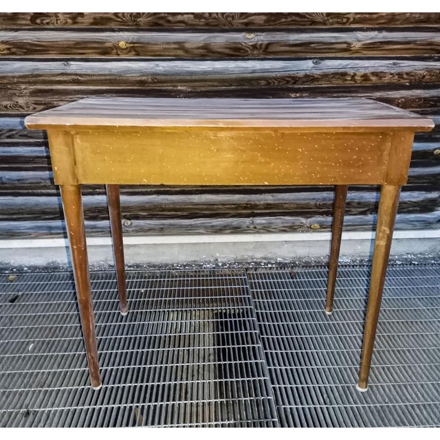 Art Deco Italian One Drawer Console Table For Sale - Image 6 of 18