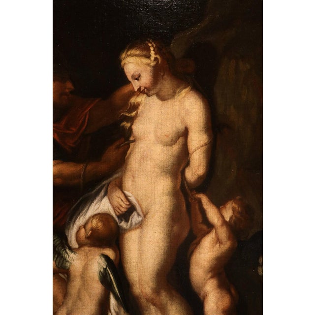 Theodoor Van Thulden, Perseus Freeing Andromeda, 1660, Oil on Canvas, Framed For Sale - Image 7 of 15
