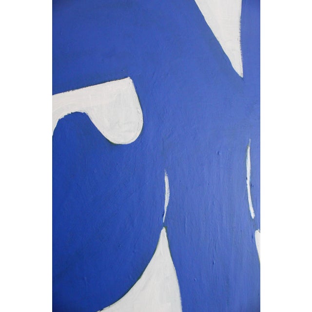 Bodasca, The Blue Man, 2026, Acrylic Painting on Canvas For Sale - Image 3 of 13