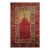 Vintage Turkish Anatolian Prayer Rug, Handwoven Wool, Early 1900s, 4' x 6' For Sale