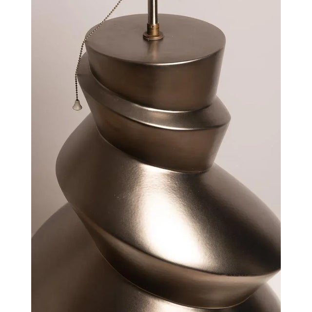Lamp by Faïencerie de Charolles for Roche Bobois, 1970s For Sale - Image 10 of 16
