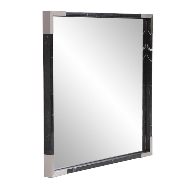 Contemporary Marcel Square Mirror For Sale - Image 3 of 7