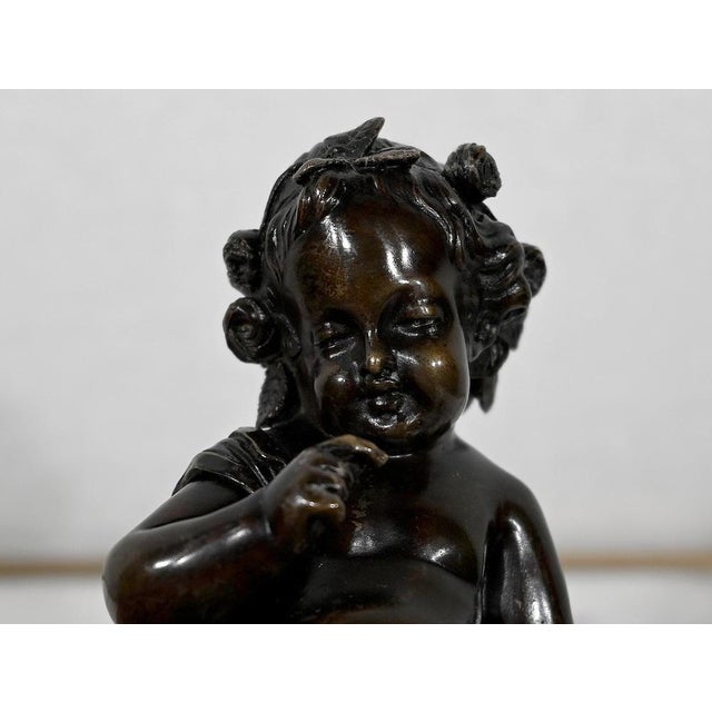 Bronze Sculpture Depicting Cupid For Sale - Image 5 of 18