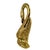 American 1990s Virginia Metalcrafters Historic Charleston Solid Brass Swan Doorstop - 15" For Sale - Image 3 of 8