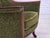Wood Norwegian Armchair in Green Furniture Fabric and Teak Wood, 1970s For Sale - Image 7 of 18