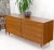 Mid 20th Century Pair of Restored Long Walnut Dressers Credenzas For Sale - Image 5 of 13