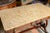 Wood Marble Top Writing/Sofa Table For Sale - Image 7 of 8