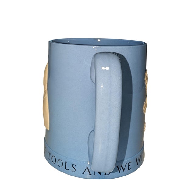 Mid-Century Modern Rare 1941 Arnold Machin for Wedgwood Winston Churchill Mug For Sale - Image 3 of 10