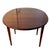 Wood Late 20th Century, Hepplewhite Style Mahogany Pembroke, Folding Side Table For Sale - Image 7 of 14