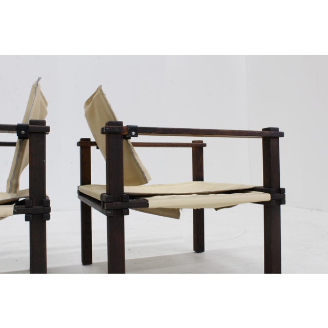 Mid-Century Modern Armchairs by Gerd Lange for Bofinger, 1960s, Set of 2 For Sale - Image 9 of 11