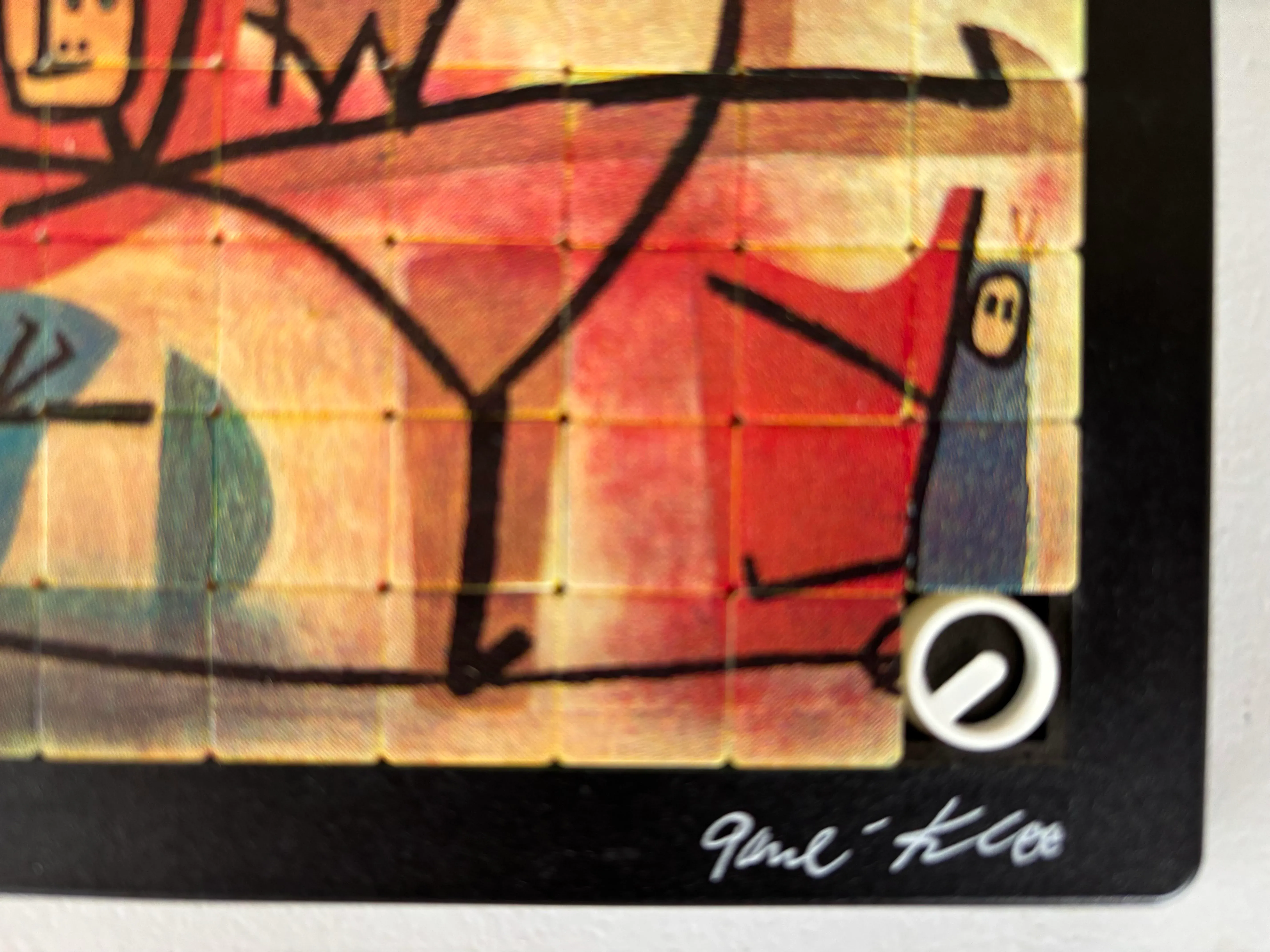 Paul Klee Slide Puzzle Made in Germany 1994 by Pussycat | Chairish