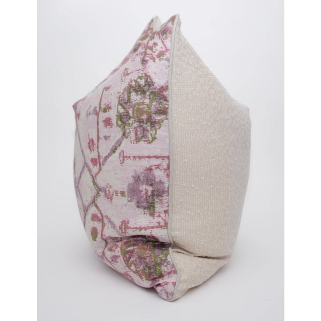 Contemporary TylerGraphic Hand Blocked Square Down/Feather Pillow For Sale - Image 3 of 10