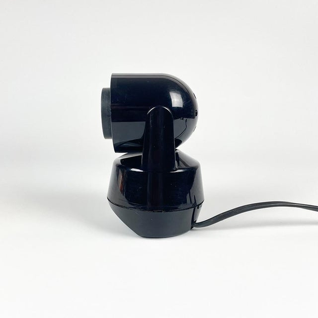 Adjustable surface spotlight designed by eichhoff werke type e 3374 made in germany color: black circa 1970 weight: 820 g...