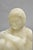 Late 20th Century Late 20th Century Morton Gaffin "Seated Woman" Modernist Carved White Alabaster Nude Sculpture For Sale - Image 5 of 12
