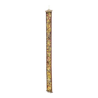 Victorian Needlepoint Bell Pull For Sale