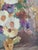 1930s 1930s Nell Walker Warner Oil Painting Floral Still Life For Sale - Image 5 of 14
