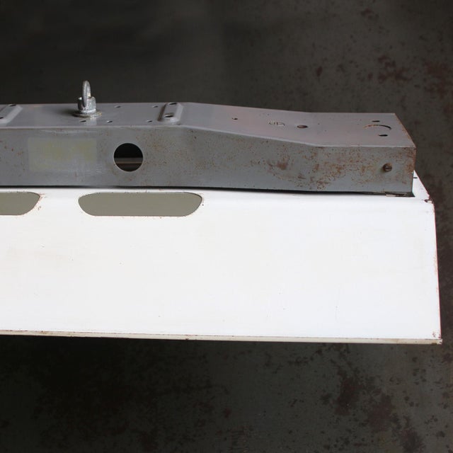 Industrial Gray White Metal Pendant Lamp from Philips For Sale - Image 3 of 8