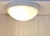 White Vintage Ceiling Lamp with White Metal Frame and White Marbled Glass Shade by Hustadt-Leuchten, 2001 For Sale - Image 8 of 8