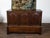 18th Century English Georgian Period 18th Century Oak Buffet with Carved Arching Doors For Sale - Image 5 of 12