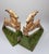 Metal Hubley Cast Iron Leaping Gazelle Bookends For Sale - Image 7 of 13