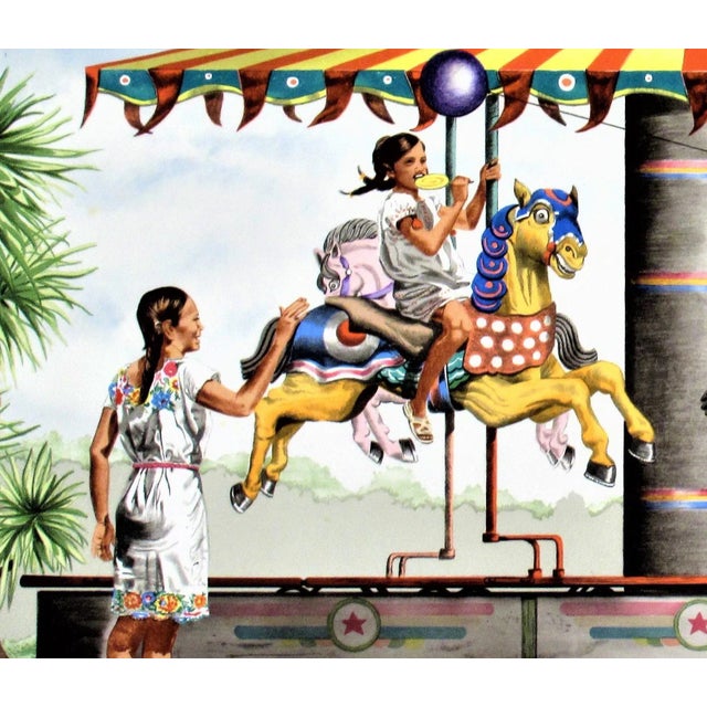 Realism Vic Herman, Ride Em Vaquero, Circa 1970 For Sale - Image 3 of 6