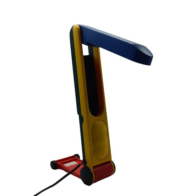 Vintage Italian Folding Table Lamp, 1980s For Sale - Image 10 of 12