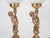 Mid-Century Modern 1950s Spanish Neo-Classical Cast Brass Cherubs / Putti Table Lamps With Opal Glass Shades - A Pair For Sale - Image 3 of 12