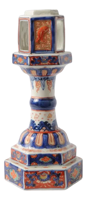 Japanese Imari Porcelain Lantern, 1880s