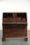 Antique English Oak Secretaire with Leather Top, 1700s For Sale - Image 4 of 16