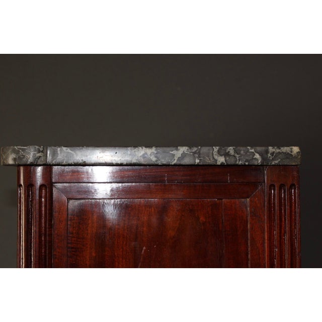 Louis XVI Style Mahogany Chest of Drawers, 18th Century For Sale - Image 16 of 17